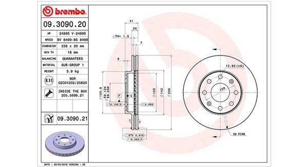 MAGNETI MARELLI Jarrulevy 360406052300